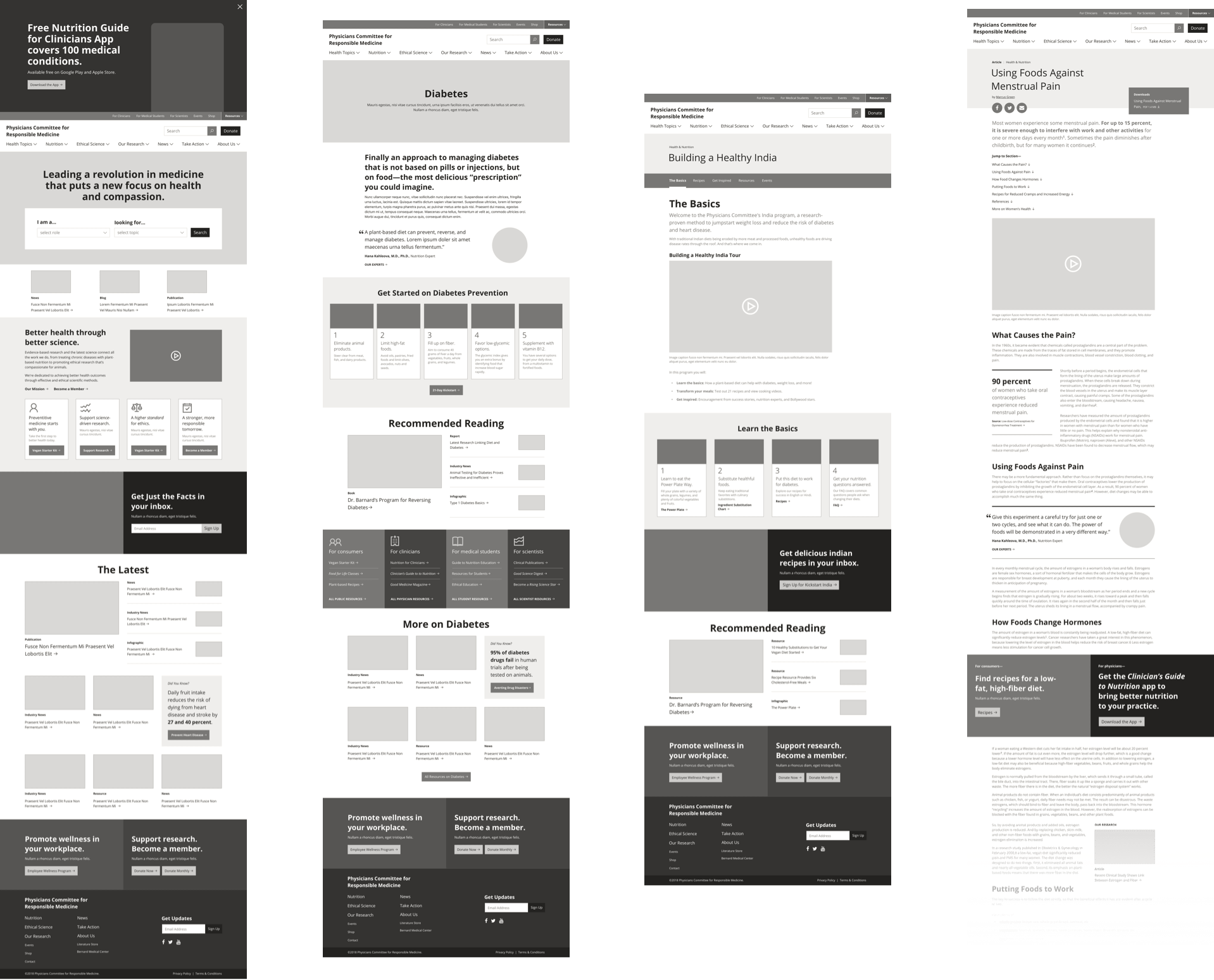 Wireframes